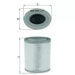 Filtre à air MAHLE LX 2790 - Visuel 1