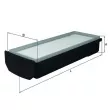 Filtre à air MAHLE LX 2796/1 - Visuel 1