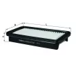 Filtre à air MAHLE LX 2833 - Visuel 1