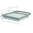 Filtre à air MAHLE LX 2841/7 - Visuel 1