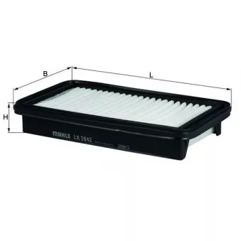 Filtre à air MAHLE LX 2842