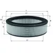 Filtre à air MAHLE LX 2844 - Visuel 1
