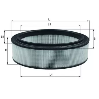 Filtre à air MAHLE LX 2844