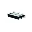 Filtre à air MAHLE LX 2906 - Visuel 1