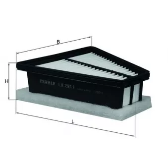 Filtre à air MAHLE LX 2911