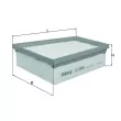Filtre à air MAHLE LX 2916 - Visuel 1
