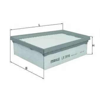 Filtre à air MAHLE LX 2916