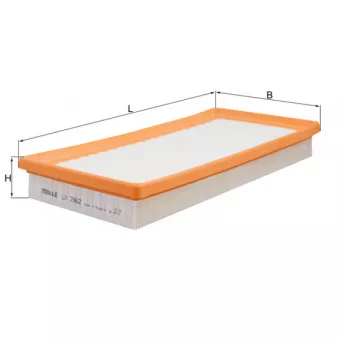 Filtre à air MAHLE LX 2962