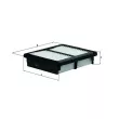 Filtre à air MAHLE LX 2973 - Visuel 1