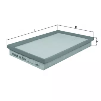 Filtre à air MAHLE LX 2992