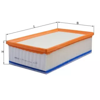 Filtre à air MAHLE LX 2996