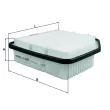 Filtre à air MAHLE LX 3005 - Visuel 1