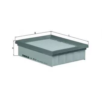 Filtre à air MAHLE LX 3012