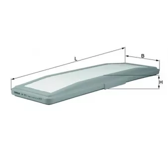 Filtre à air MAHLE LX 311
