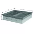 Filtre à air MAHLE LX 312 - Visuel 1