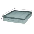Filtre à air MAHLE LX 3138 - Visuel 1
