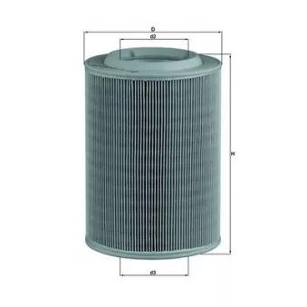Filtre à air MAHLE LX 314
