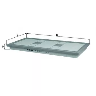 Filtre à air MAHLE LX 3140