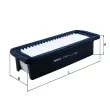 Filtre à air MAHLE LX 3154 - Visuel 1