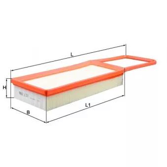 Filtre à air MAHLE LX 3249