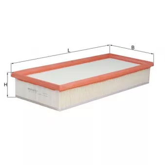 Filtre à air MAHLE LX 3270