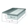 Filtre à air MAHLE LX 3345 - Visuel 1