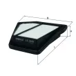 Filtre à air MAHLE LX 3349 - Visuel 1