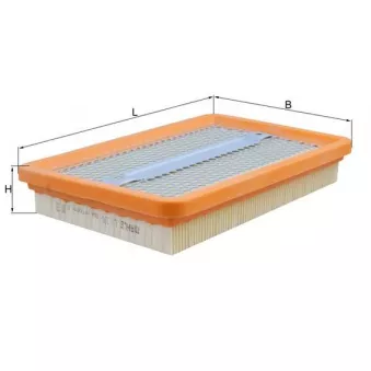 Filtre à air MAHLE LX 336