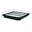 Filtre à air MAHLE LX 3455 - Visuel 1