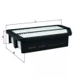 Filtre à air MAHLE LX 3537 - Visuel 1