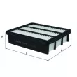 Filtre à air MAHLE LX 3539 - Visuel 1