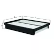 Filtre à air MAHLE LX 3540 - Visuel 1