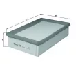 Filtre à air MAHLE LX 3579 - Visuel 1