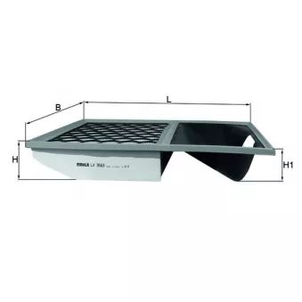 Filtre à air MAHLE LX 3583