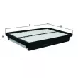 Filtre à air MAHLE LX 3760 - Visuel 1
