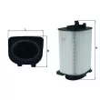 Filtre à air MAHLE LX 3775 - Visuel 1