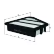 Filtre à air MAHLE LX 3778 - Visuel 1