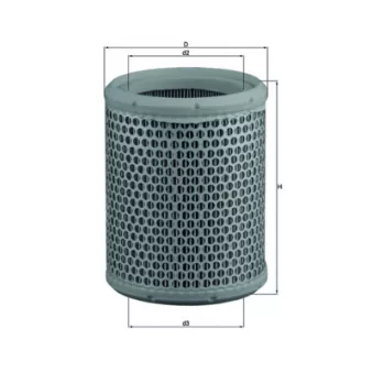 Filtre à air MAHLE LX 384