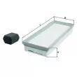 Filtre à air MAHLE LX 3955 KIT - Visuel 1