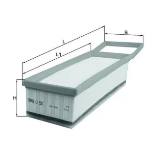 Filtre à air MAHLE LX 3962