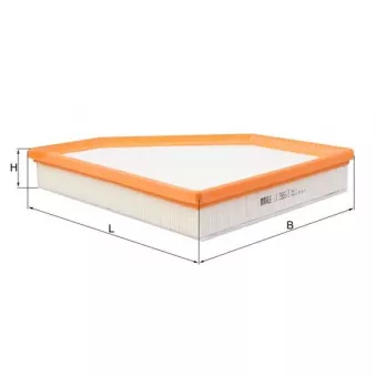 Filtre à air MAHLE LX 3985/2