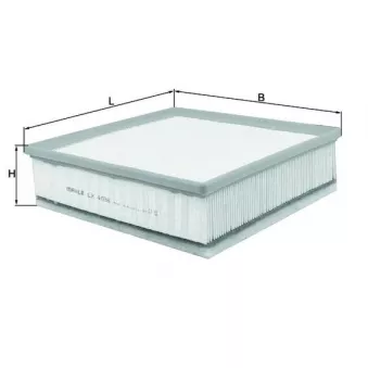 Filtre à air MAHLE LX 4038