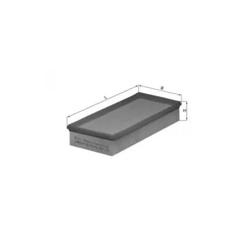 Filtre à air MAHLE LX 408