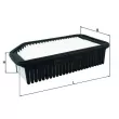 Filtre à air MAHLE LX 4083 - Visuel 1