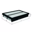 Filtre à air MAHLE LX 4143 - Visuel 1
