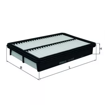 Filtre à air MAHLE LX 4143