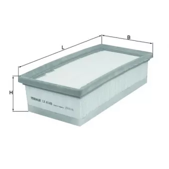 Filtre à air MAHLE LX 4149