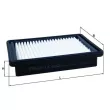 Filtre à air MAHLE LX 4242 - Visuel 1
