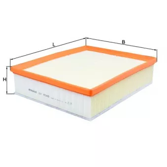 Filtre à air MAHLE LX 4245