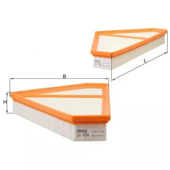 Filtre à air MAHLE LX 4254